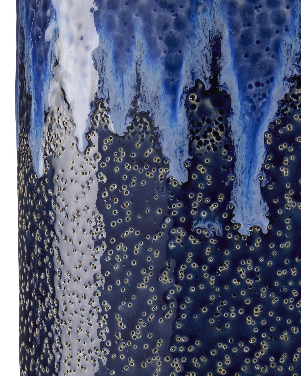 Kelmscott Large Blue Cachepot